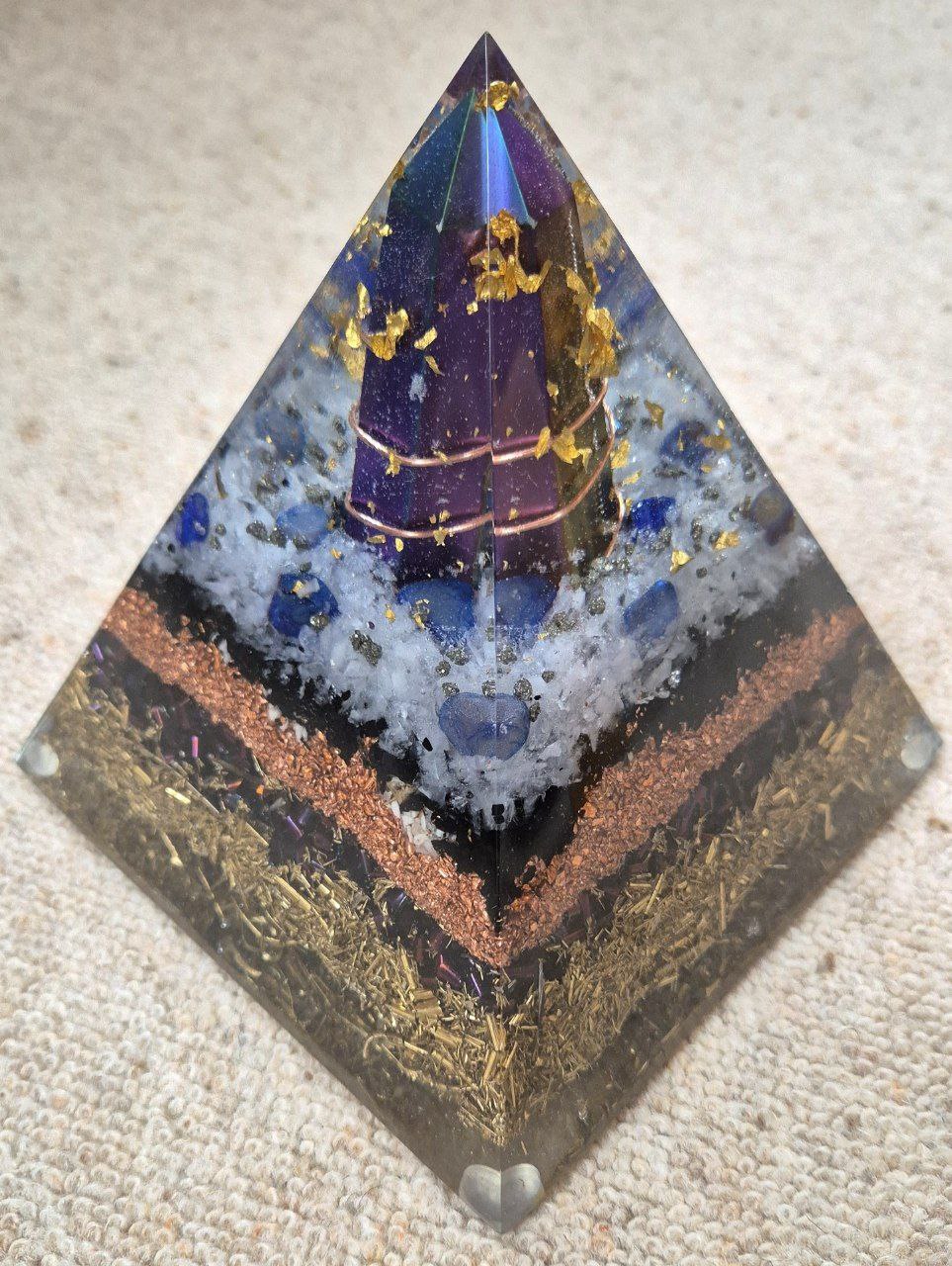 Orgonit Titan-Aura-Pink - ca. 2,3 kg