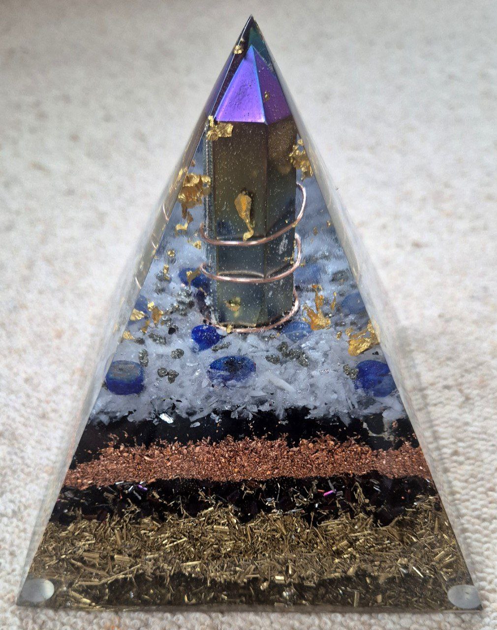 Orgonit Titan-Aura-Pink - ca. 2,3 kg